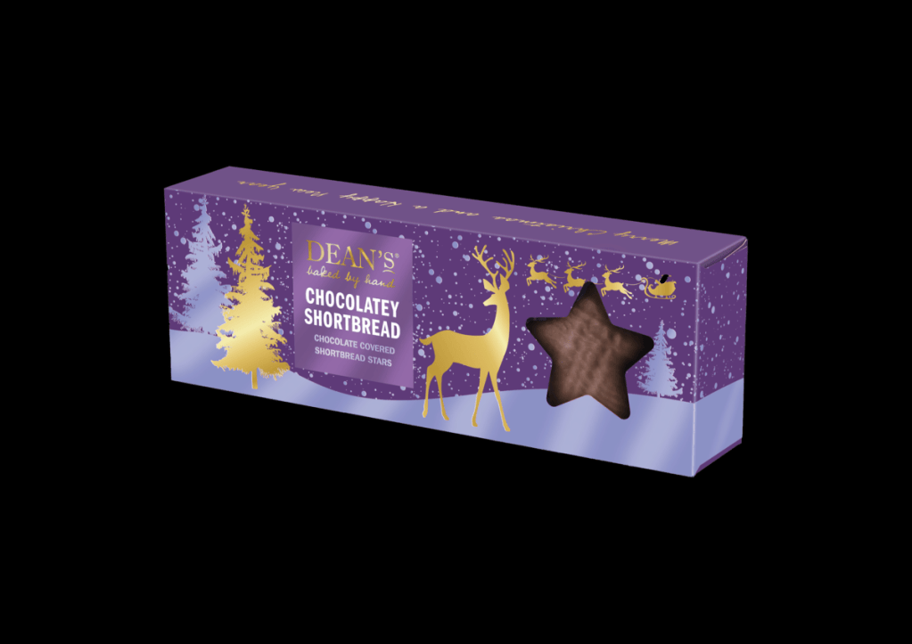 Christmas Chocolately Shortbread Stars